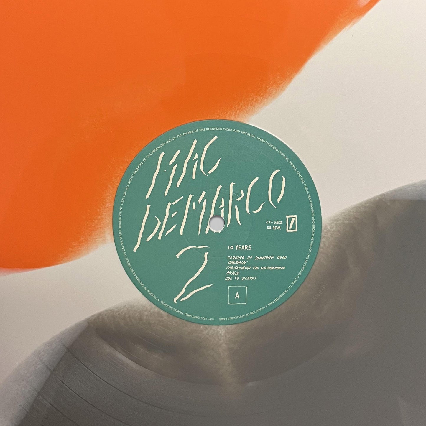 MAC DEMARCO - 2 (10TH ANNIVERSARY 2 LP'S VICEROY VINYL)