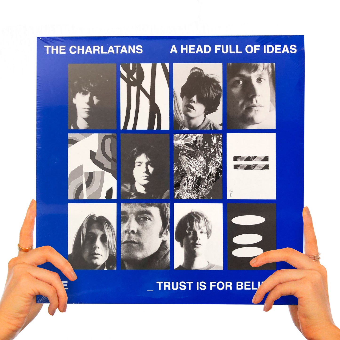 THE CHARLATANS - A HEAD FULL OF IDEAS + LIVE_TRUST IS FOR BELIEVERS (3 LP'S OPAQUE VINYL)
