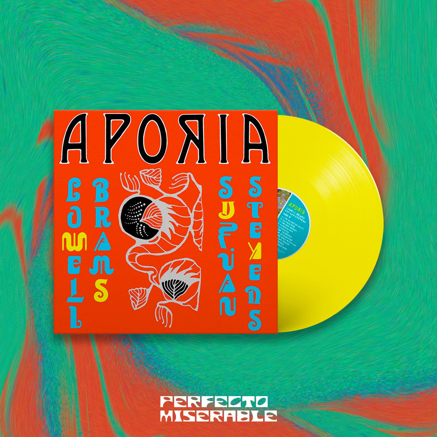 SUFJAN STEVENS & LOWELL BRAMS - APORIA (YELLOW VINYL)