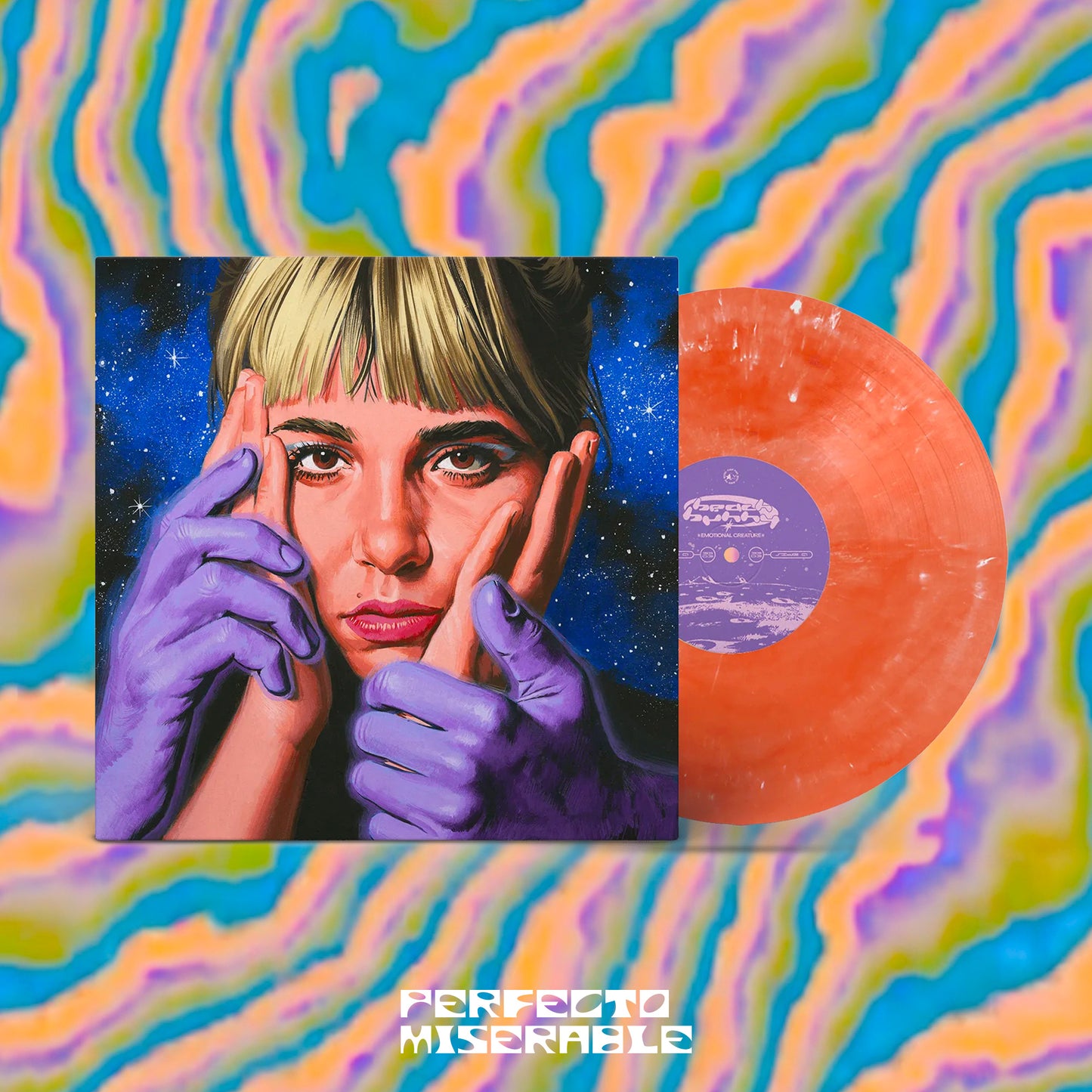 BEACH BUNNY - EMOTIONAL CREATURE (ORANGE & YELLOW MARBLE VINYL)