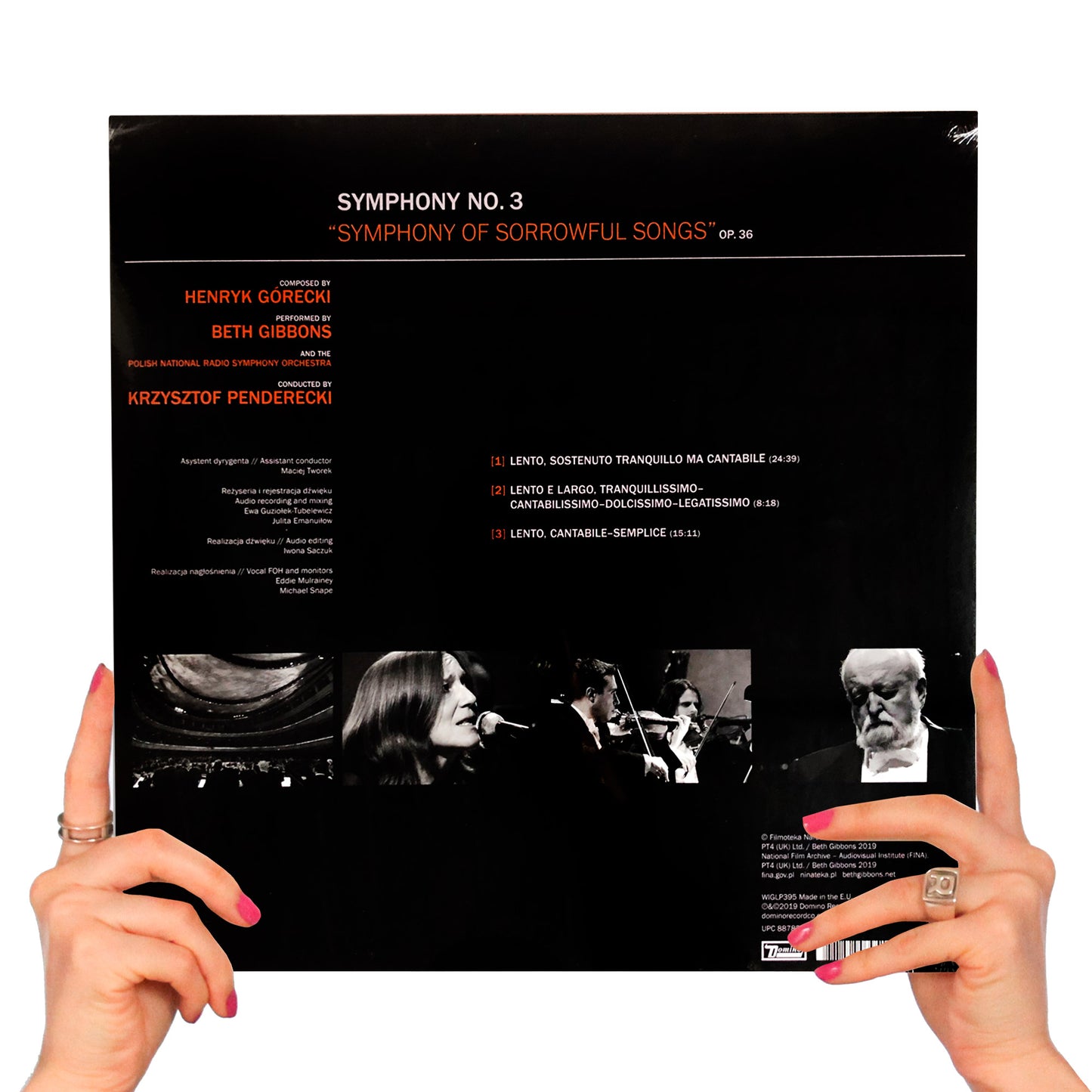 HENRYK GÓRECKI & BETH GIBBONS - SYMPHONY NO. 3 "SYMPHONY OF SORROWFUL SONGS" OP. 36