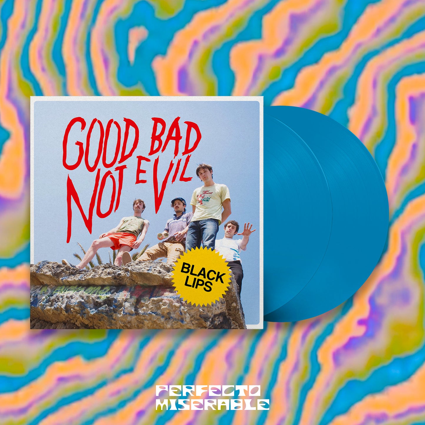 THE BLACK LIPS - GOOD BAD NOT EVIL (2 LP'S SKY BLUE VINYL)