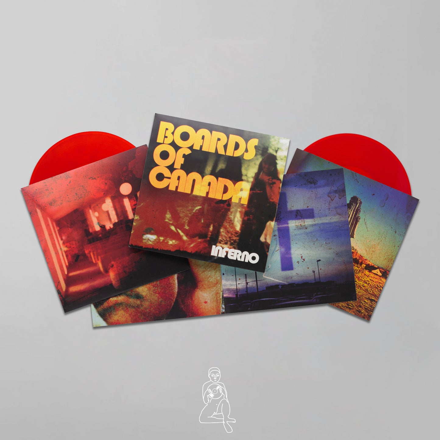 BOARDS OF CANADA - INFERNO (2 LP'S RED TRANSLUCENT DELUXE EDITION VINYL)