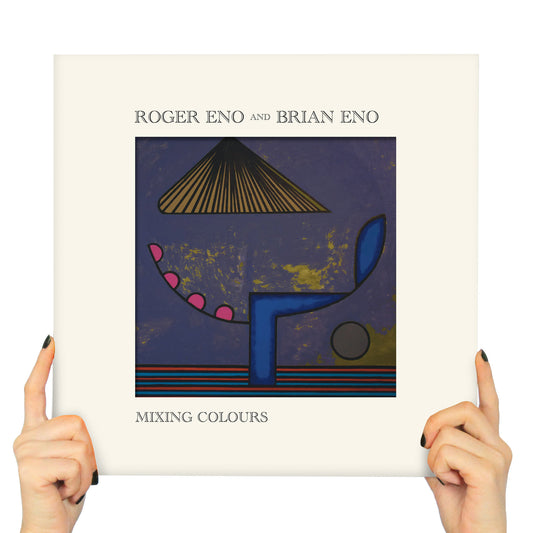 ROGER ENO & BRIAN ENO - MIXING COLOURS (2 LP'S BLUE/MAGENTA VINYL)