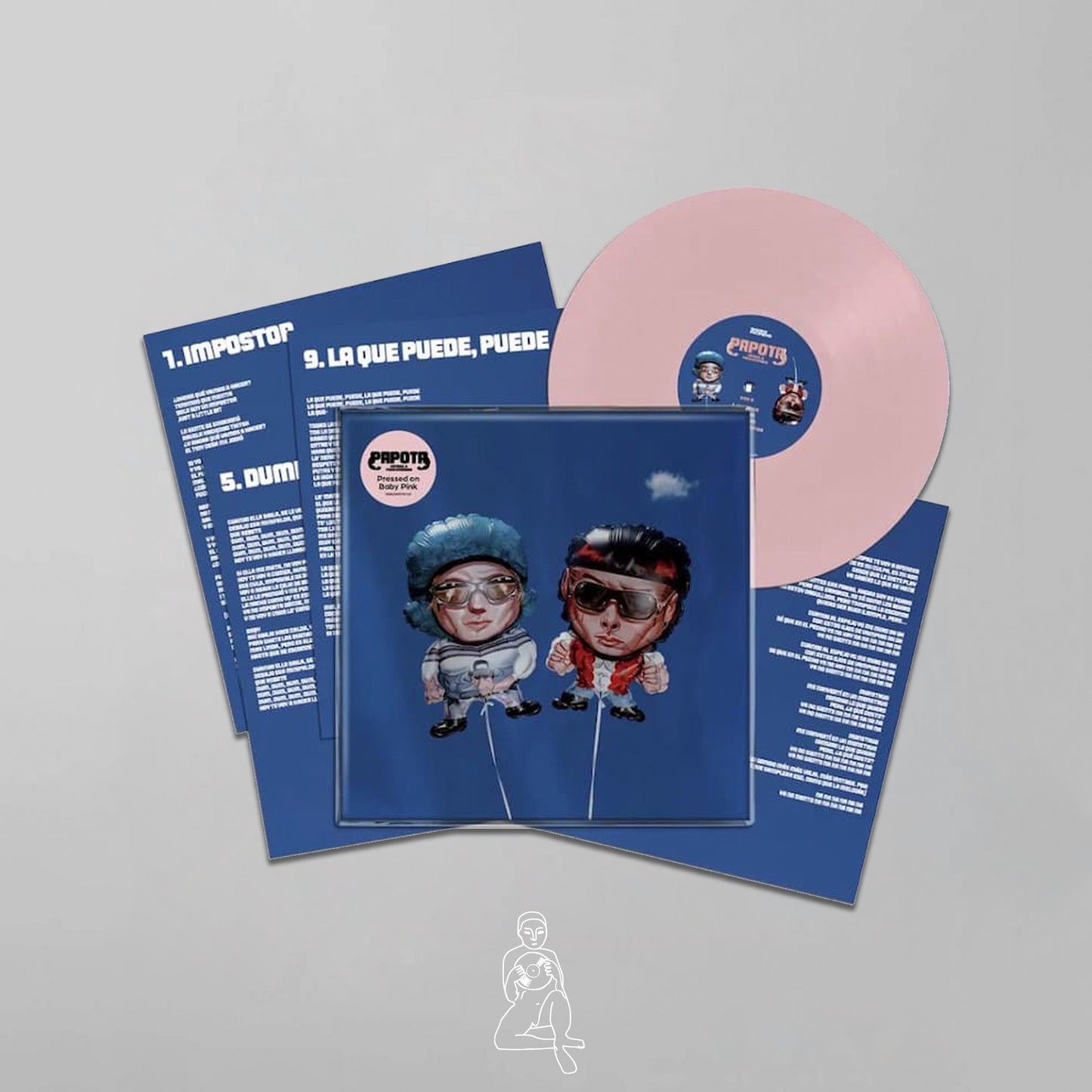 CA7RIEL & PACO AMOROSO - PAPOTA (BABY PINK VINYL)
