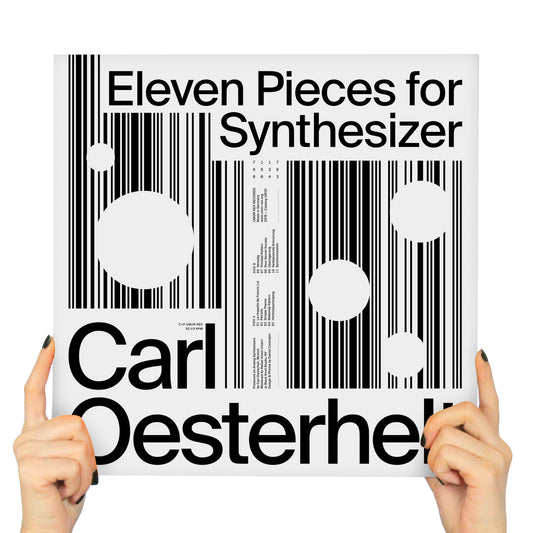 CARL OESTERHELT - ELEVEN PIECES FOR SYNTHENSIZER (BLUE VINYL)