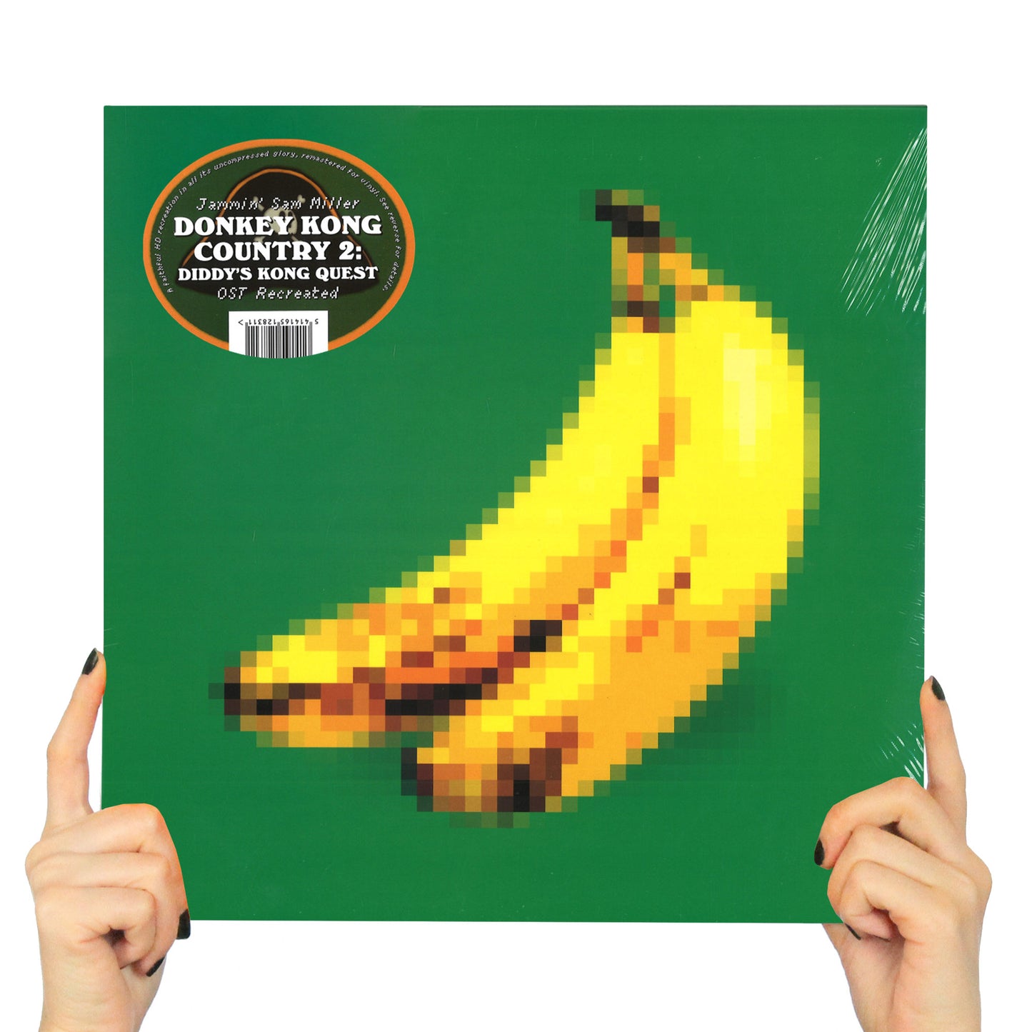 JAMMIN' SAM MILLER - DONKEY KONG COUNTRY 2 OST (RECREATED) (2 LP'S GREEN VINYL)