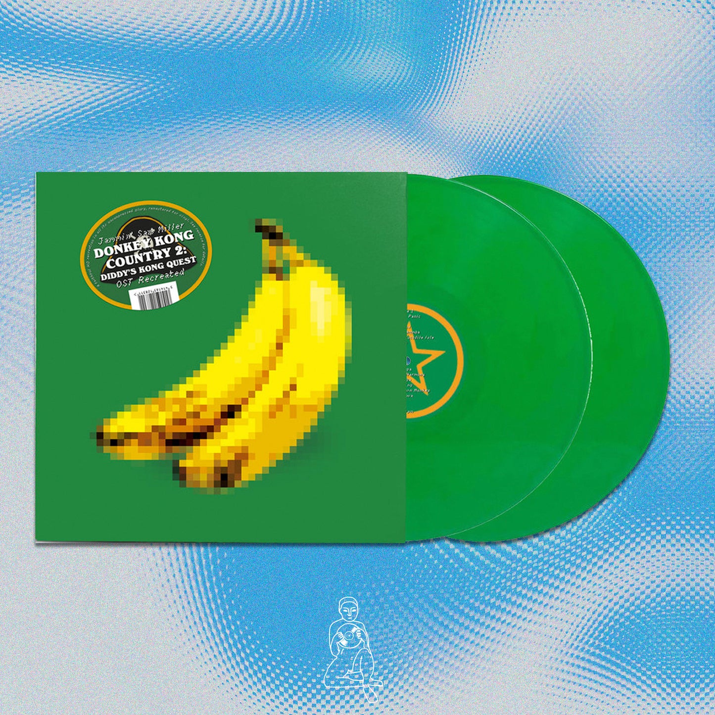 JAMMIN' SAM MILLER - DONKEY KONG COUNTRY 2 OST (RECREATED) (2 LP'S GREEN VINYL)