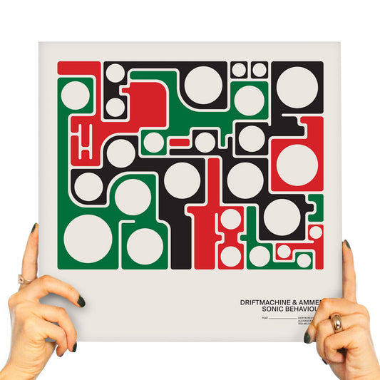 DRIFTMACHINE & AMMER - SONIC BEHAVIOUR (RED VINYL)