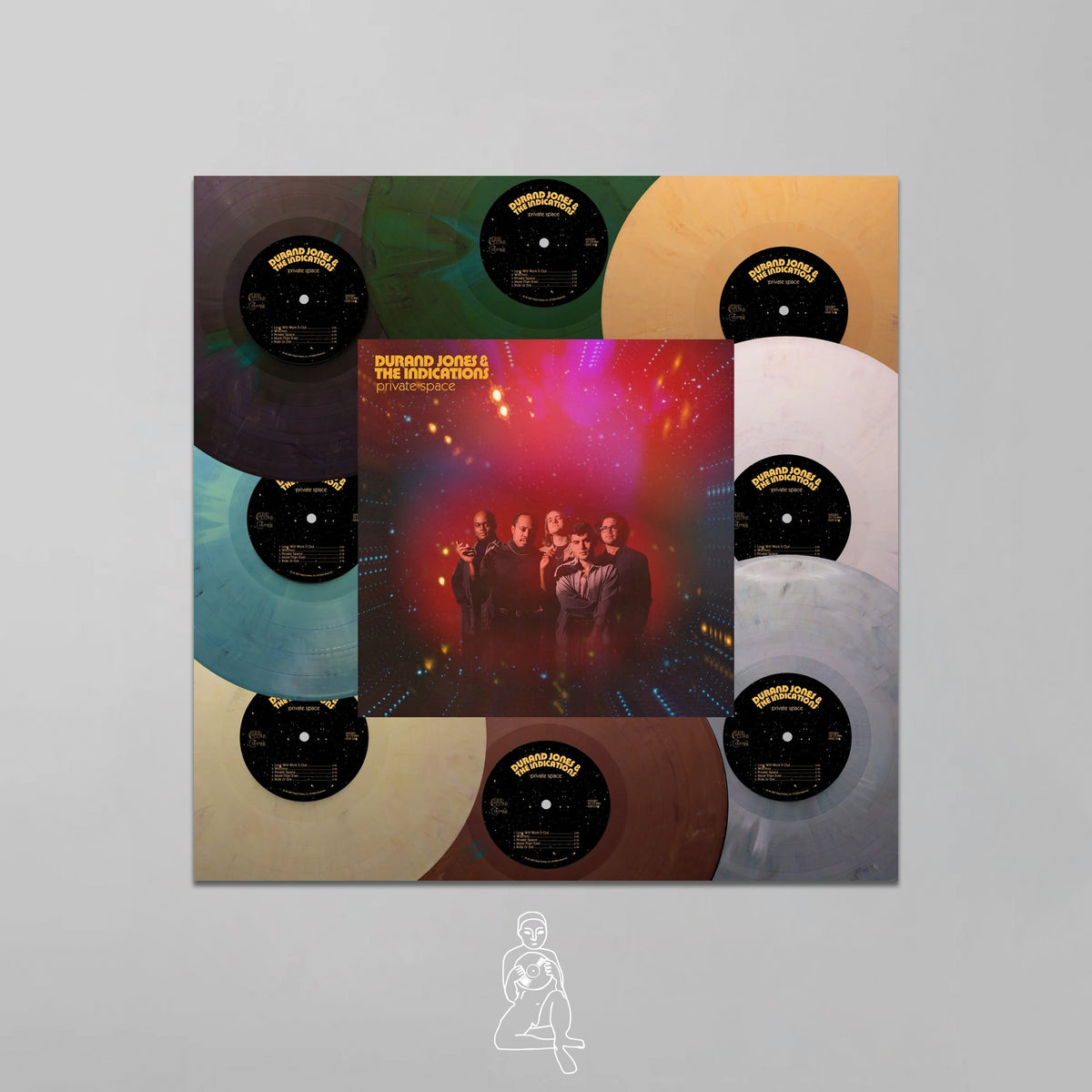 DURAND JONES & THE INDICATIONS - PRIVATE SPACE (ECO MIX RANDOM VINYL)