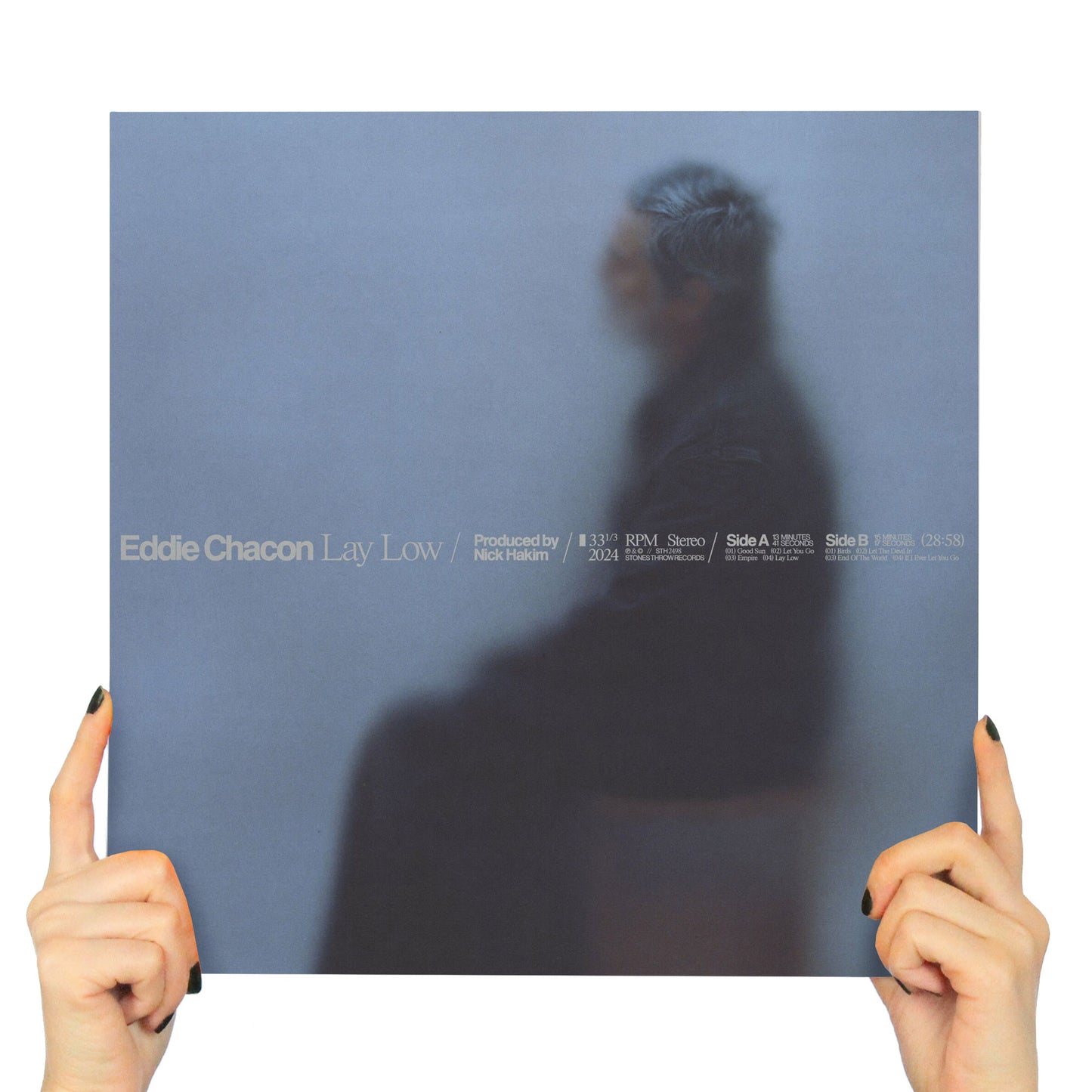 EDDIE CHACON - LAY LOW (BLUE SMOKE VINYL)