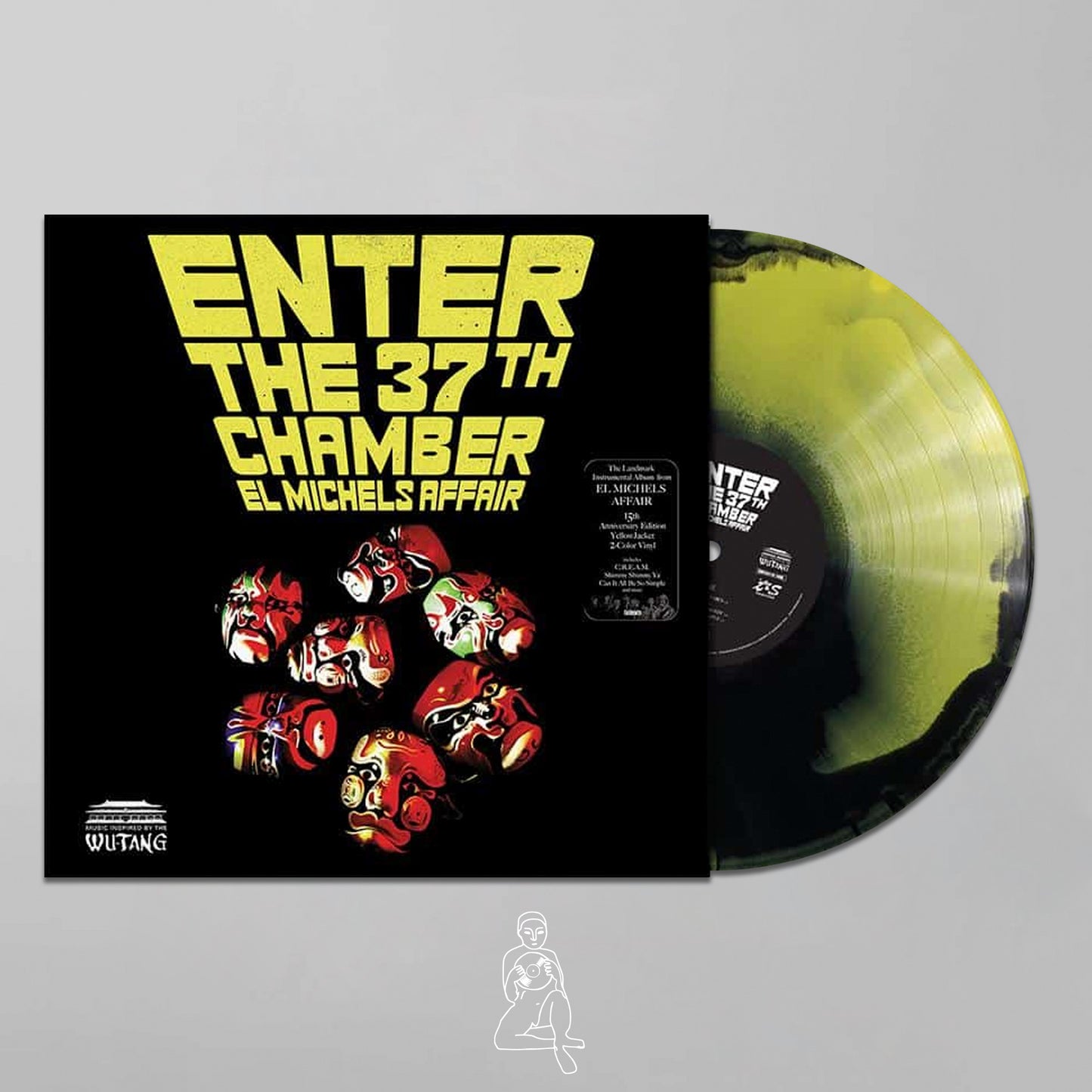 EL MICHELS AFFAIR - ENTER THE 37TH CHAMBER (15TH ANNIVERSARY) (YELLOW & BLACK SWIRL VINYL)