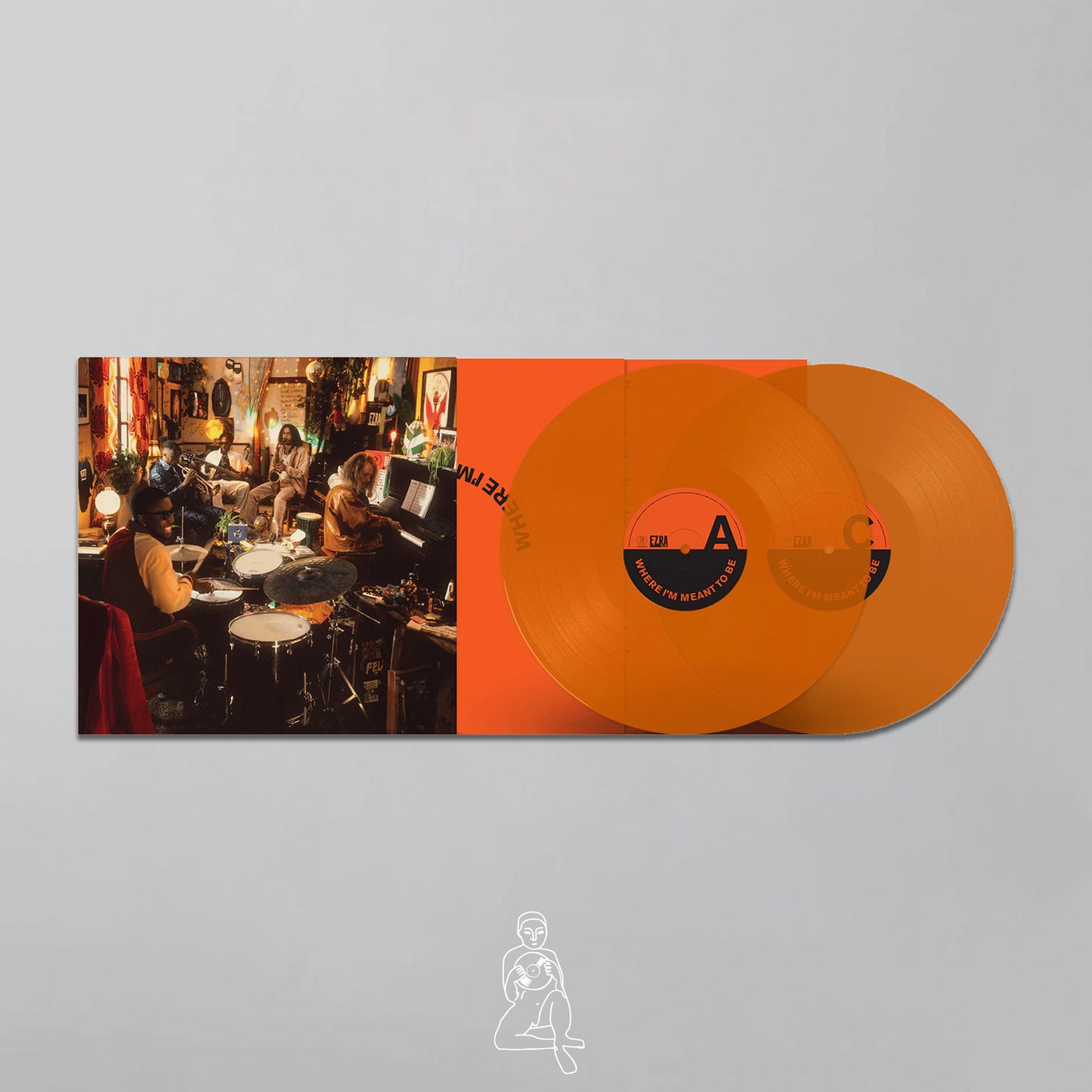 EZRA COLLECTIVE - WHERE I'M MEANT TO BE (2 LP'S ORANGE VINYL)
