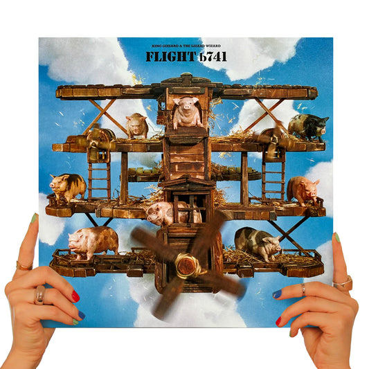 KING GIZZARD & THE LIZARD WIZARD - FLIGHT B741 (RECYCLED BLACK VINYL)