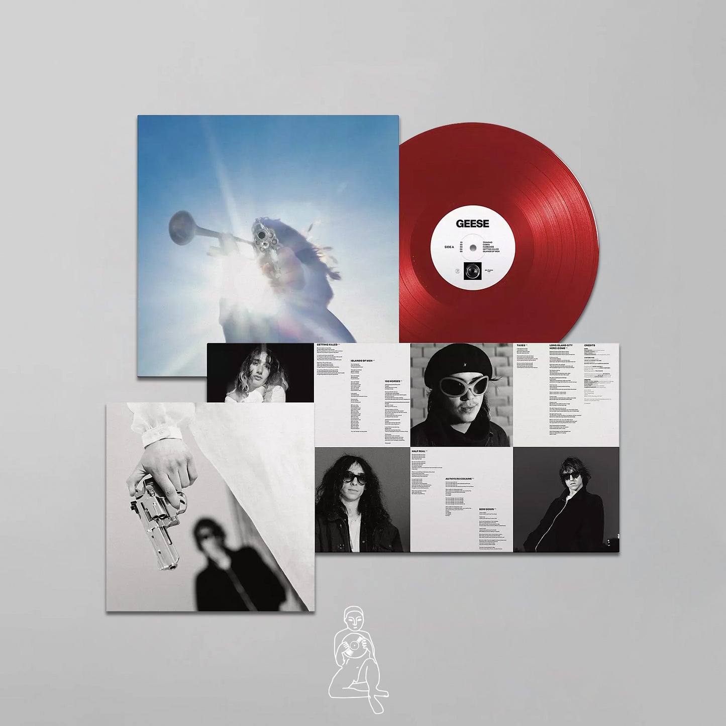 GEESE - GETTING KILLED (RUBY RED VINYL)