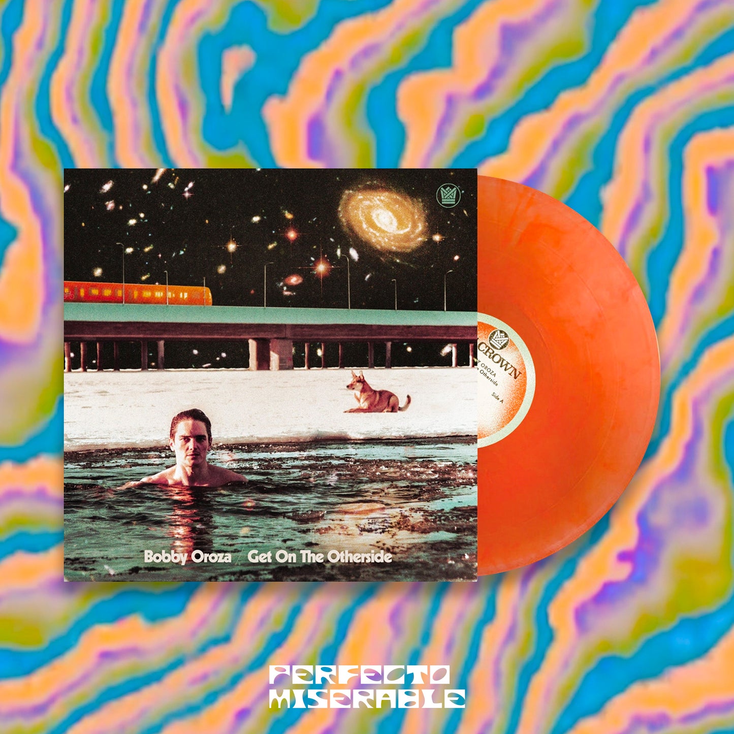 BOBBY OROZA - GET ON THE OTHER SIDE (NEON ORANGE VINYL)