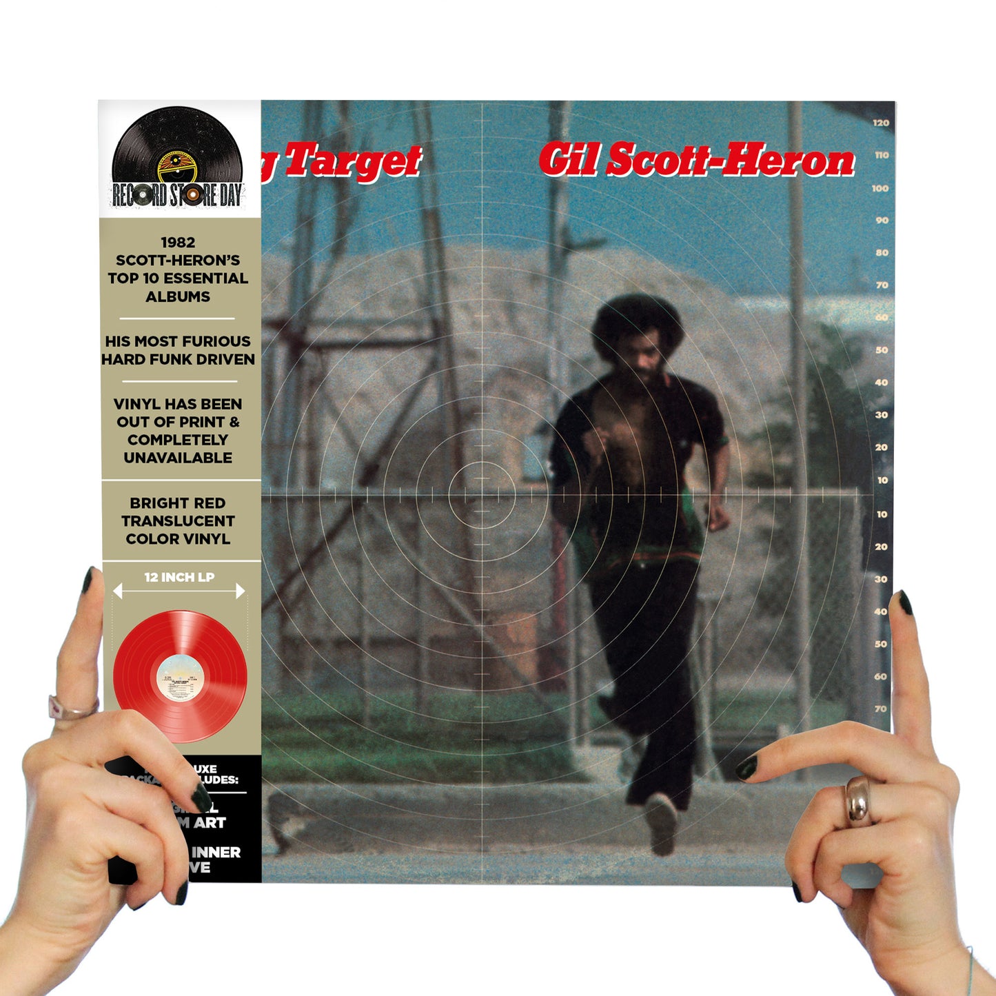 GIL SCOTT-HERON - MOVING TARGET (BRIGHT RED VINYL) (RSD 2025)