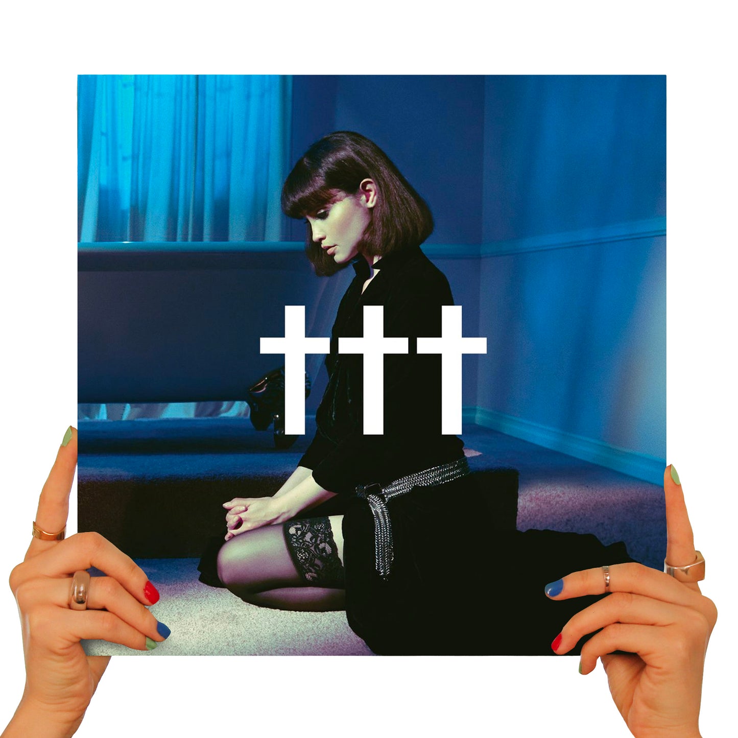 ††† (CROSSES) - GOODNIGHT, GOD BLESS, I LOVE YOU, DELETE (2 LP'S BLACK ICE VINYL)