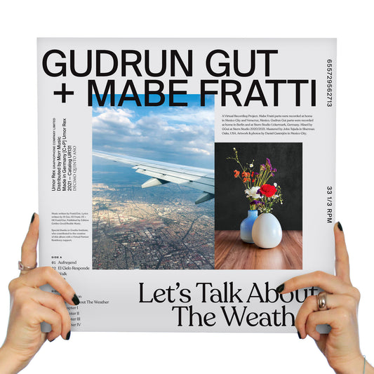 GUDRUN GUT + MABE FRATTI - LET'S TALK ABOUT THE WEATHER (YELLOW VINYL)