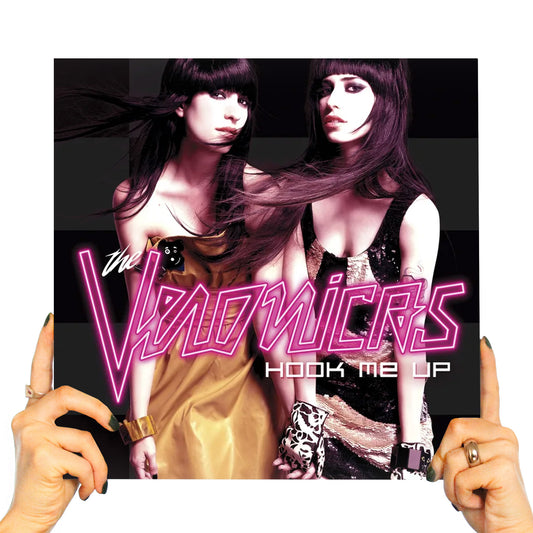 THE VERONICAS - HOOK ME UP (FLUORESCENT PINK VINYL) (RSD BLACK FRIDAY 2024)