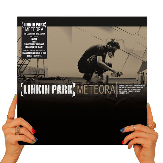 LINKIN PARK - METEORA (TRANSLUCENT GOLD & RED SPLATTER VINYL)