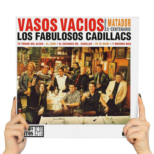 LOS FABULOSOS CADILLACS - VASOS VACIOS (2 LP'S RED VINYL)