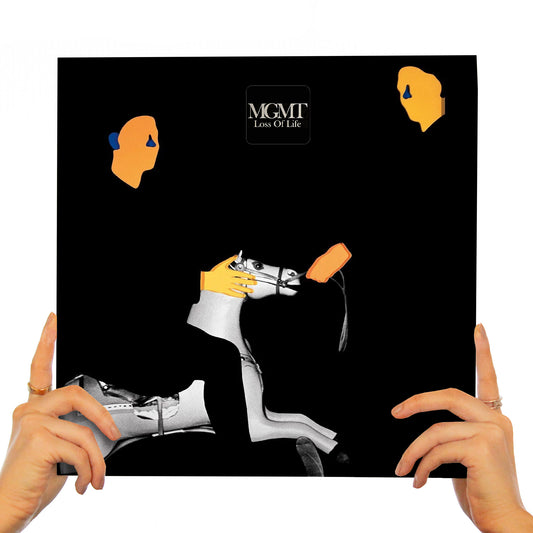 MGMT - LOSS OF LIFE (BLACK & GREY SPLATTER VINYL)