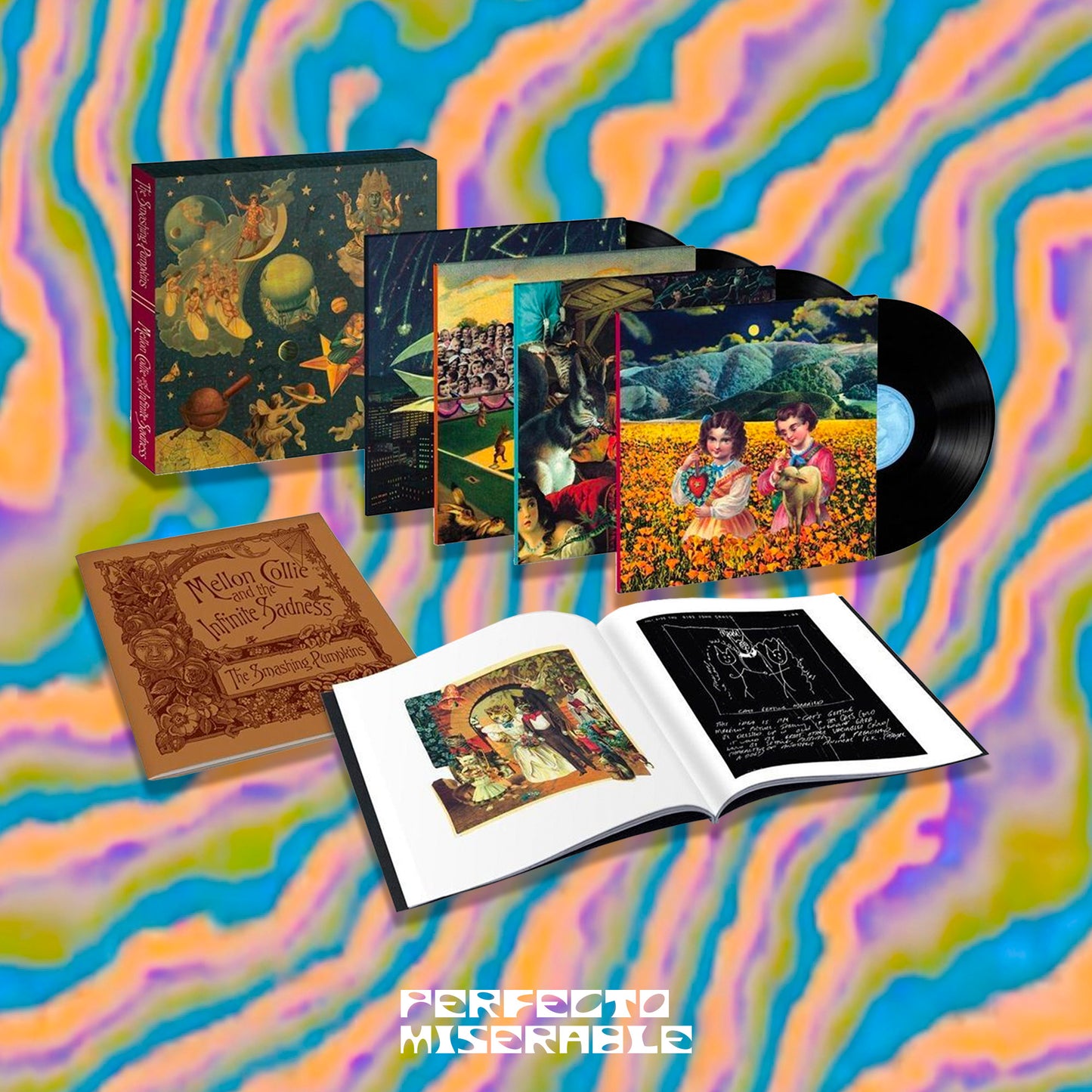 THE SMASHING PUMPKINS - MELLON COLLIE AND THE INFINITE SADNESS (4 LP'S BOXSET)
