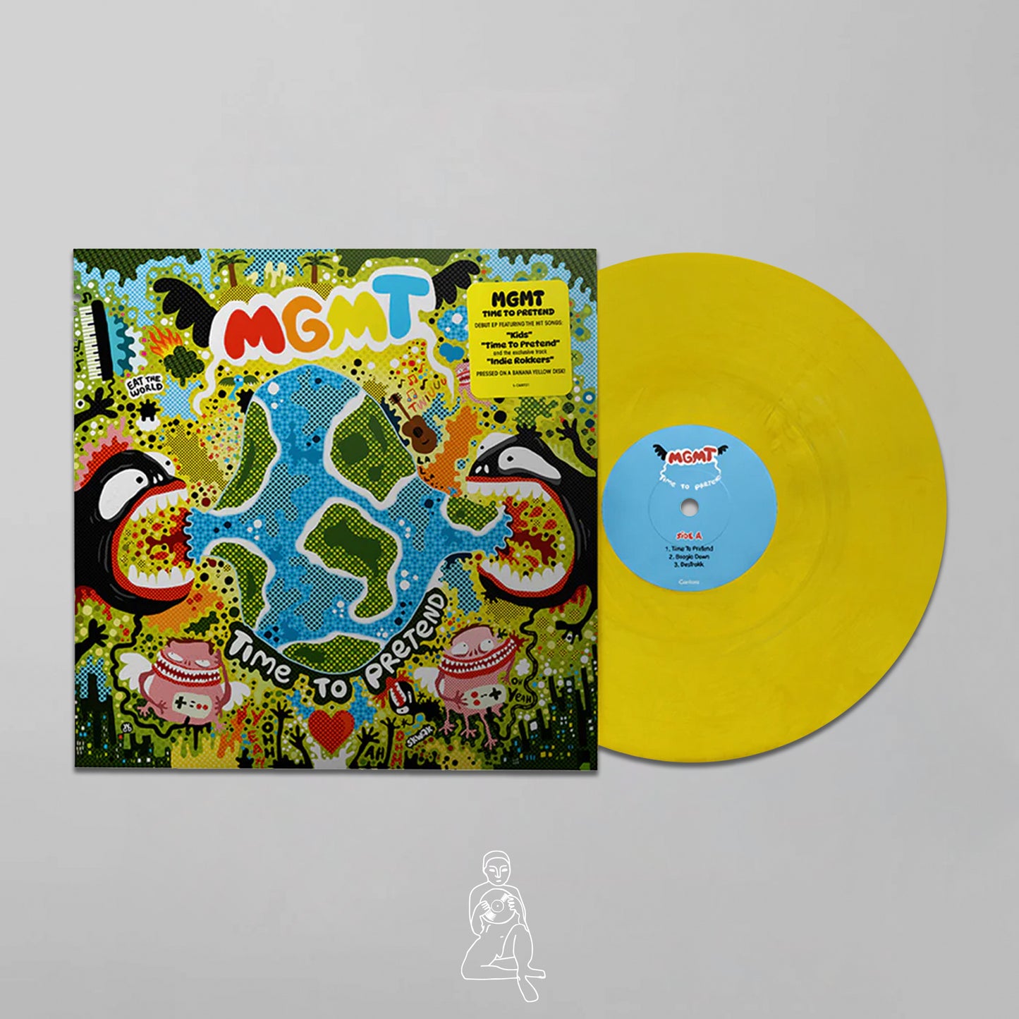 MGMT - TIME TO PRETEND (20TH ANNIVERSARY BANANA YELLOW VINYL)