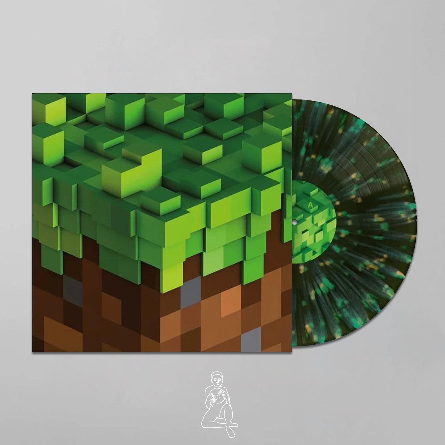 C418 - MINECRAFT VOLUME ALPHA (EARTH CONFETTI VINYL)