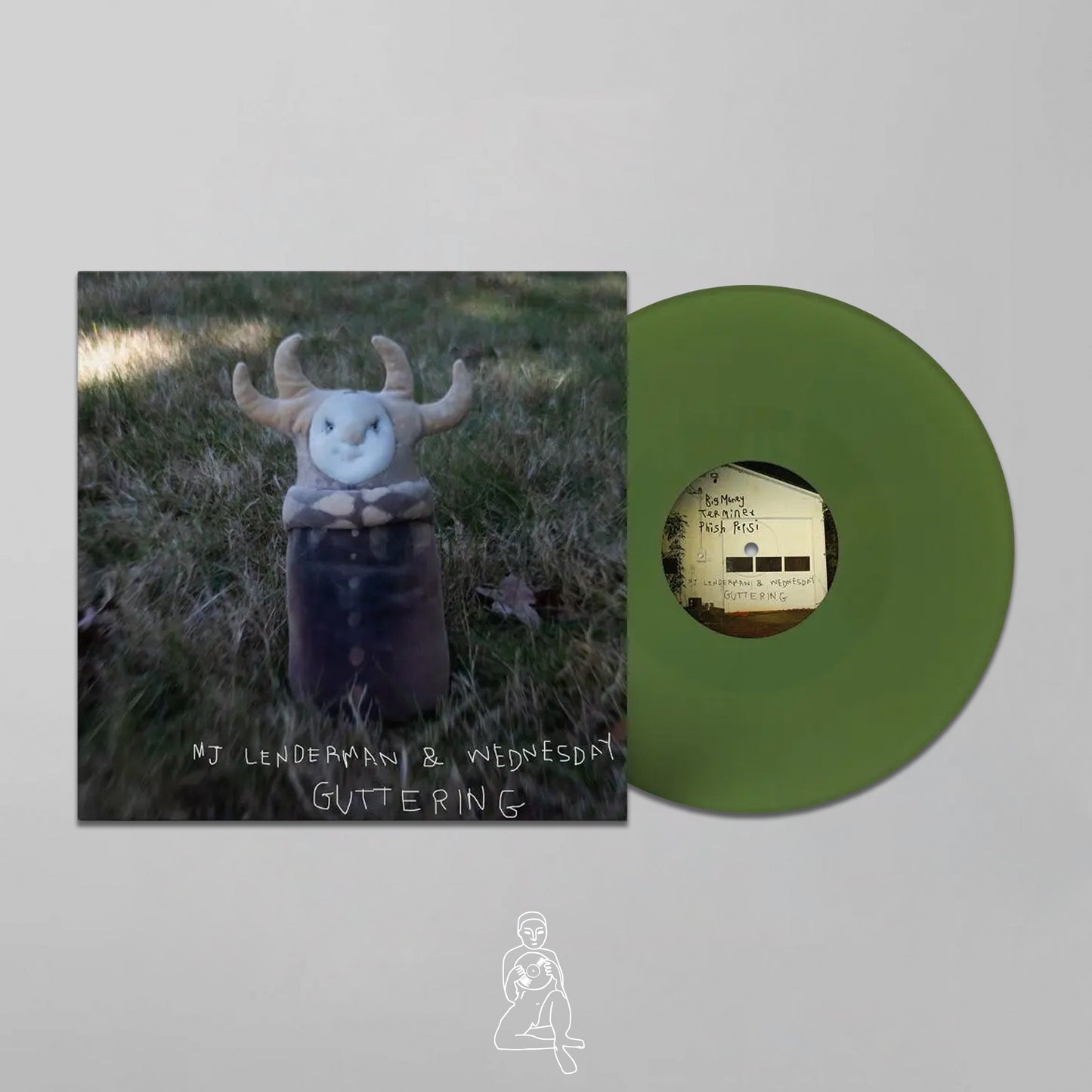 MJ LENDERMAN & WEDNESDAY - GUTTERING EP (OLIVE GREEN VINYL)