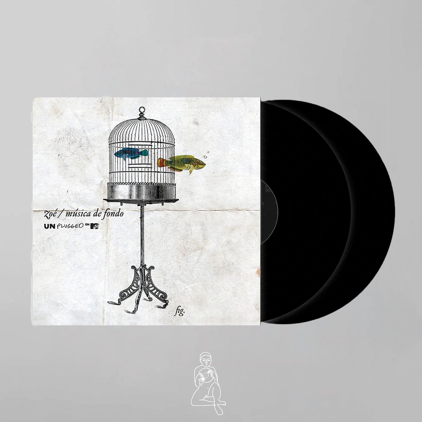 ZOÉ - MÚSICA DE FONDO (UNPLUGGED ON MTV) (2 LP'S)