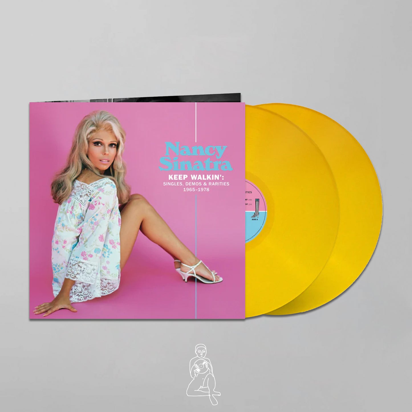 NANCY SINATRA - KEEP WALKIN': SINGLES, DEMOS & RARITIES (2 LP'S YELLOW VINYL)