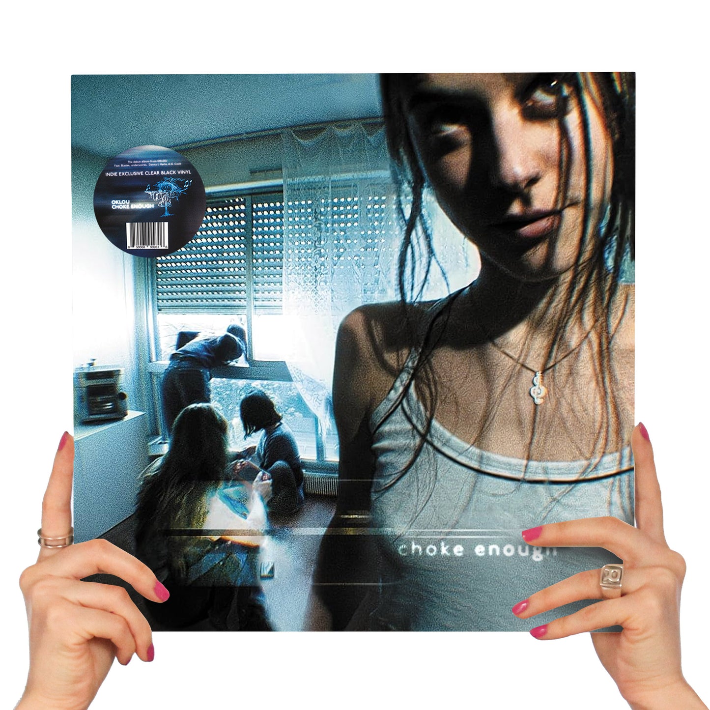 OKLOU - CHOKE ENOUGH (TRANSLUCENT BLACK VINYL)
