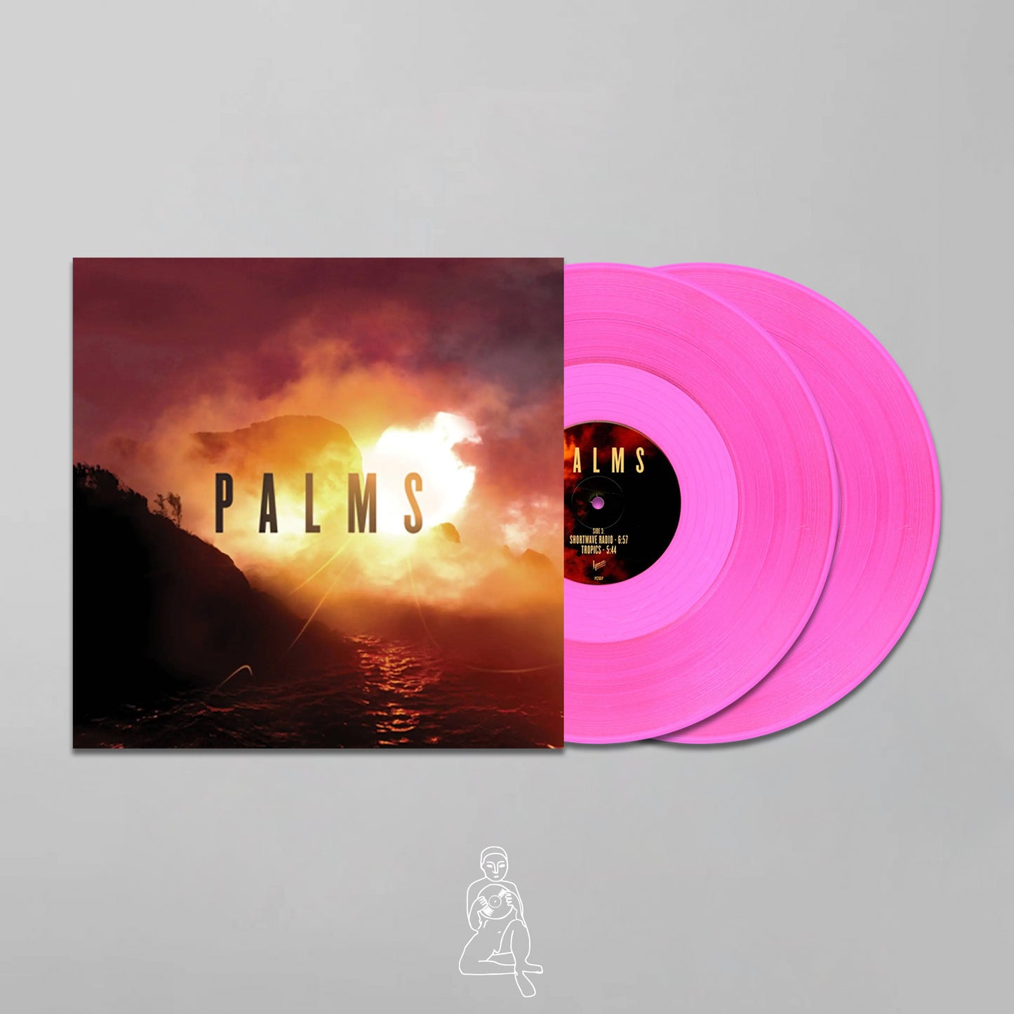 PALMS - PALMS (2 LP'S PINK GLASS VINYL)
