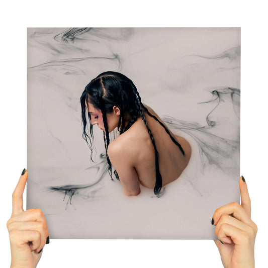 POPPY - NEGATIVE SPACES (CLEAR W/ PINK MARBLE VINYL)