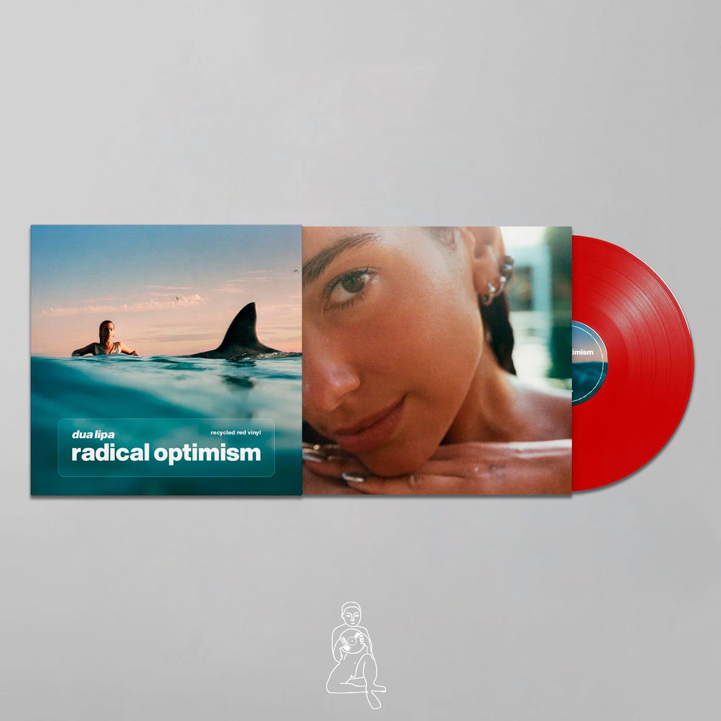 DUA LIPA - RADICAL OPTIMISM (CHERRY RED ECO COLOR VINYL)