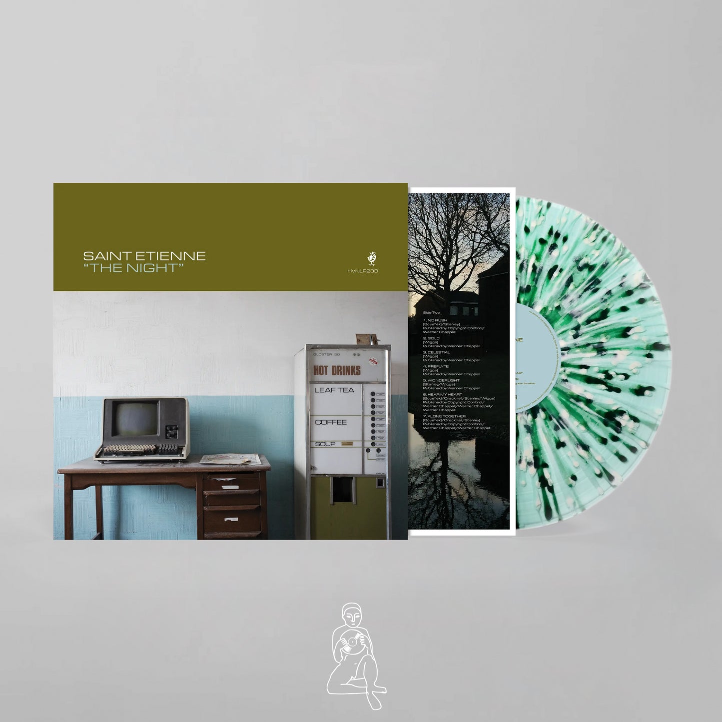 SAINT ETIENNE - NIGHT (GREEN & WHITE SPLATTER VINYL)