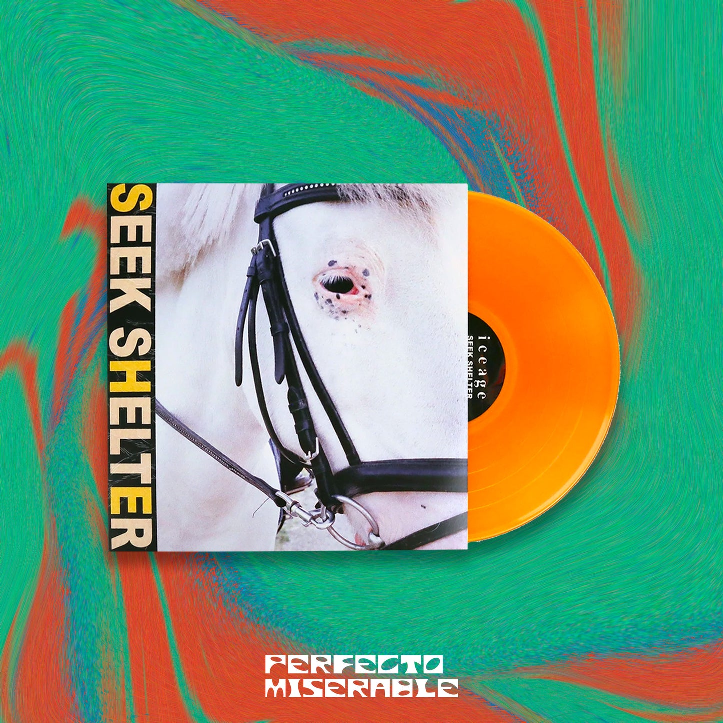 ICEAGE - SEEK SHELTER (ORANGE VINYL)