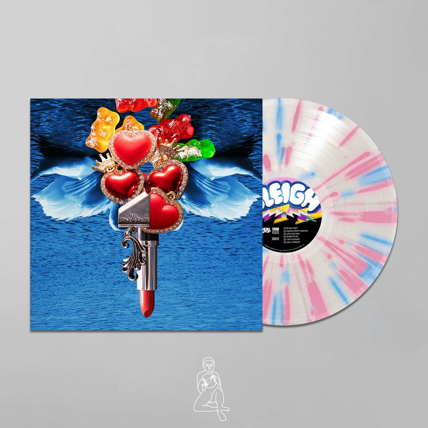 SLEIGH BELLS - BUNKY BECKY BIRTHDAY BOY (CLEAR W/ BLUE & PINK SPLATTER VINYL)