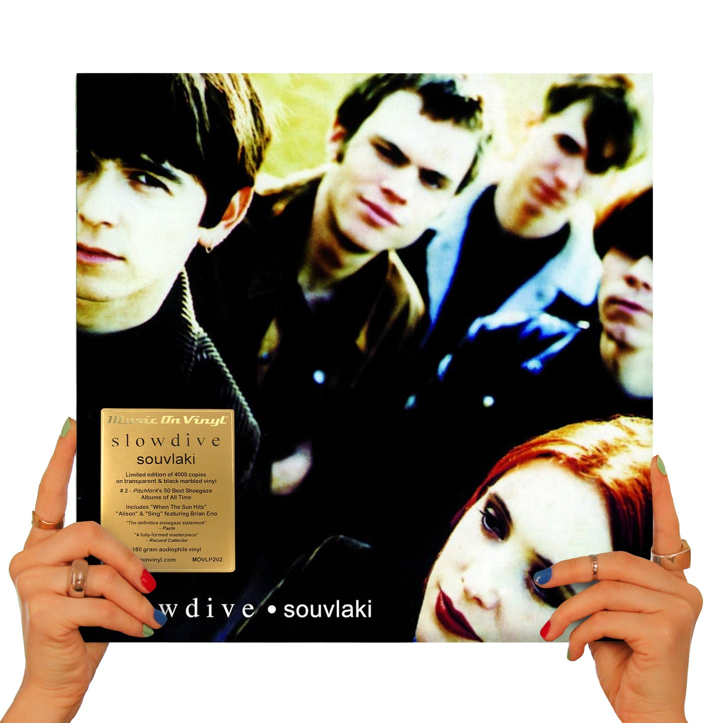 SLOWDIVE - SOUVLAKI (TRANSLUCENT BLUE & RED MARBLED VINYL)