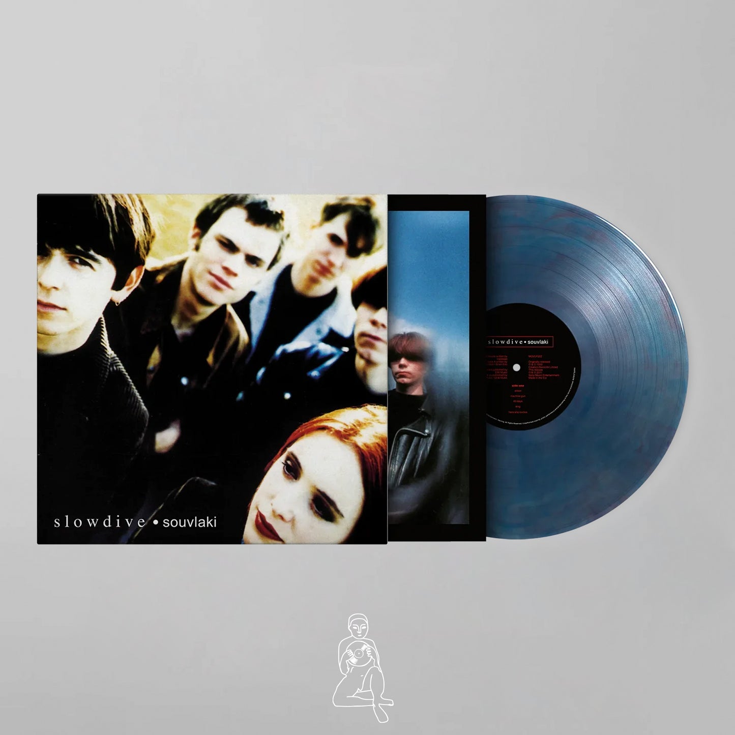 SLOWDIVE - SOUVLAKI (TRANSLUCENT BLUE & RED MARBLED VINYL)