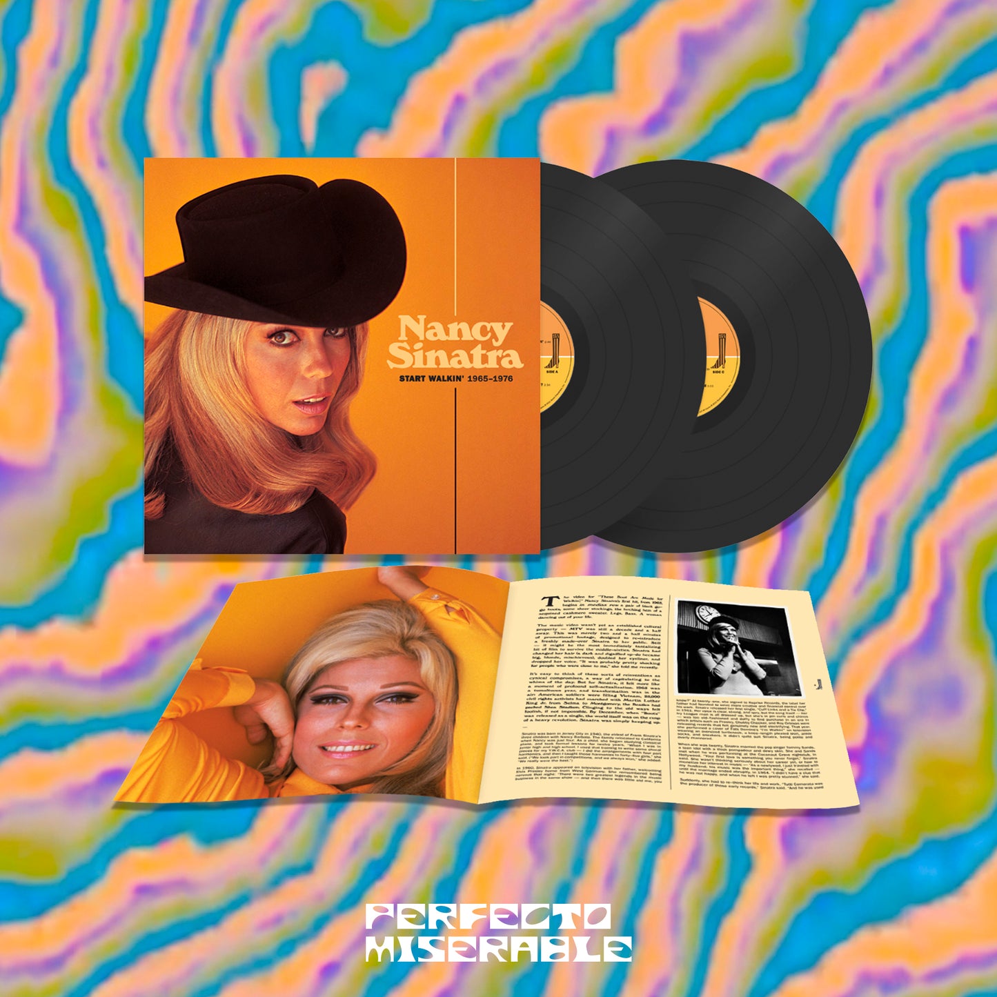 NANCY SINATRA - START WALKIN' 1965-1976 (2 LP'S)