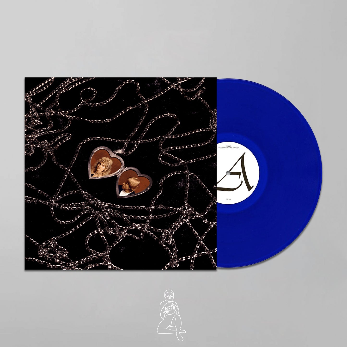 TENNIS - FACE DOWN IN THE GARDEN (COBALT BLUE VINYL)