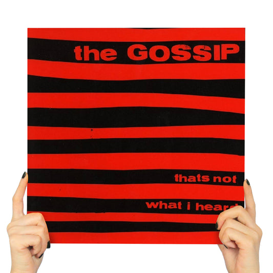 THE GOSSIP - THAT'S NOT WHAT I HEARD (RED APPLE VINYL)
