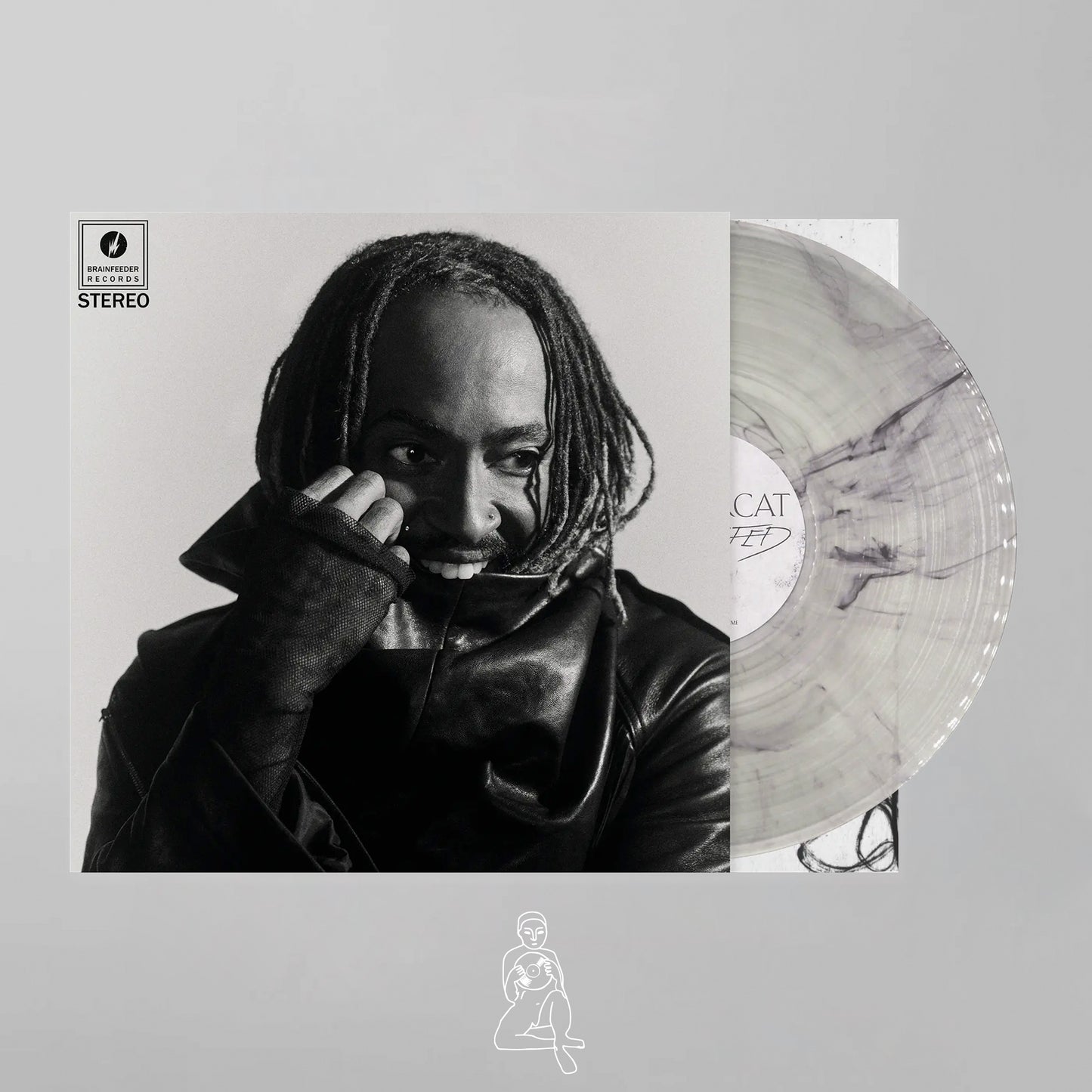 THUNDERCAT - DISTRACTED (BLACK MARBLED SMOKE VINYL)