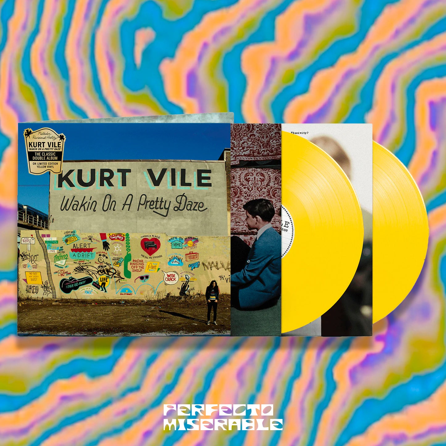 KURT VILE - WAKIN' ON A PRETTY DAZE (2 LP'S OPAQUE YELLOW VINYL)