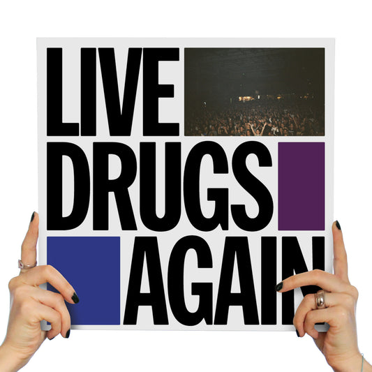 THE WAR ON DRUGS - LIVE DRUGS AGAIN (2 LP'S)