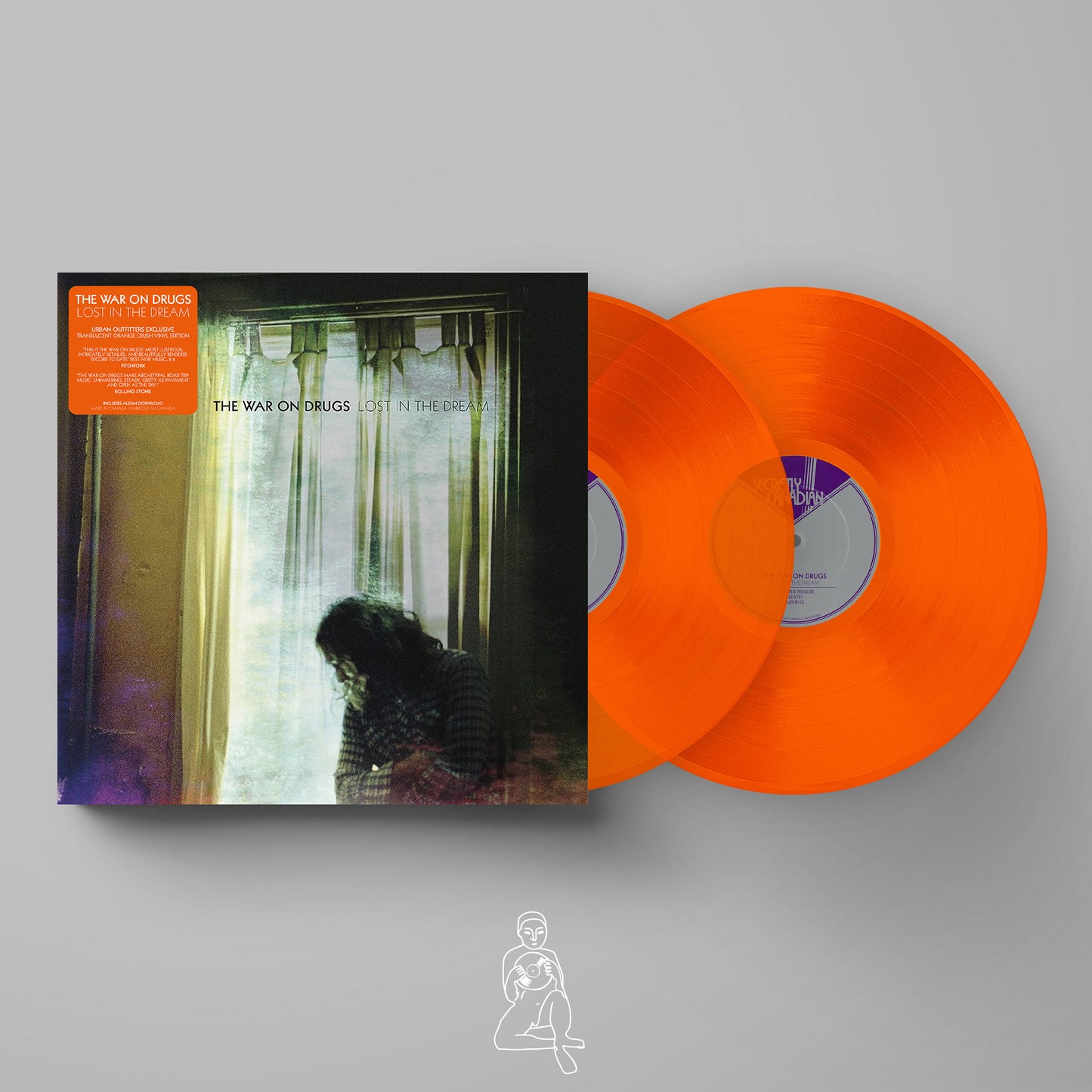 THE WAR ON DRUGS - LOST IN THE DREAM (2 LP'S ORANGE VINYL)