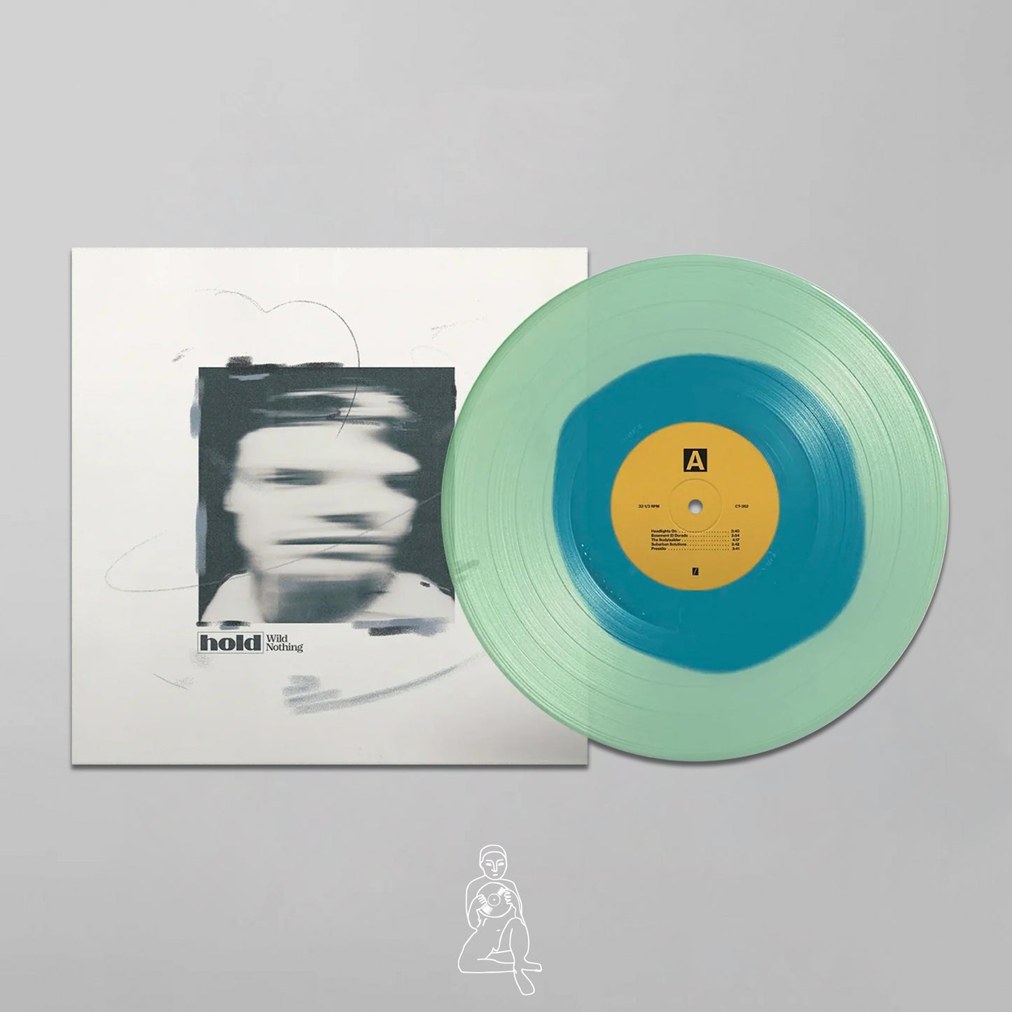 WILD NOTHING - HOLD (SEA BLUE IN COKE BOTTLE GREEN VINYL)